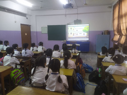 St. Mark's World School, Meera Bagh - Ambedkar Jayanti Activity celebrated by Class 3 : Click to Enlarge
