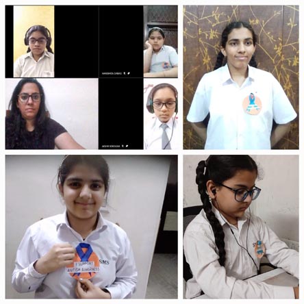 St. Mark's World School, Meera Bagh - World Autism Awareness Day : Click to Enlarge