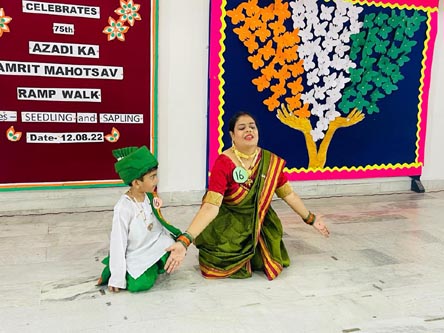 St. Mark's World School, Meera Bagh - Azadi ka Amrit Mahotsav : Click to Enlarge