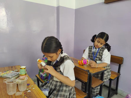 St. Mark's World School, Meera Bagh - Baisakhi Celebrations by Classes 1 and 2 : Click to Enlarge