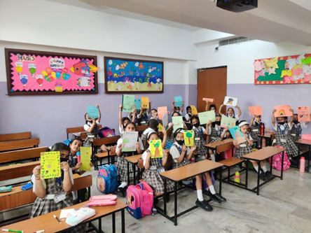 St. Mark's World School, Meera Bagh - World Book Day : Click to Enlarge