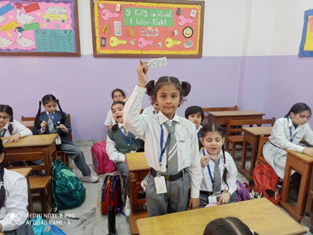 St. Mark's World School, Meera Bagh - Childrens Day Celebrations for Classes 3 and 4 : Click to Enlarge