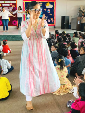 St. Mark's World School, Meera Bagh - Childrens Day Celebrations for Classes Seedling and Sapling : Click to Enlarge