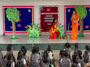 St. Mark's World School, Meera Bagh - Dussehra Celebrations and Activity : Click to Enlarge