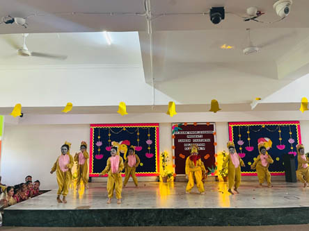 St. Mark's World School, Meera Bagh - Ganesh Chaturthi Celebrations by Classes 3 and 4 : Click to Enlarge