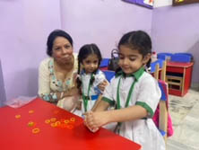 St. Mark's World School, Meera Bagh - Grandparents Day Celebrations for Class Seedling and Sapling : Click to Enlarge