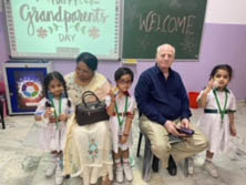 St. Mark's World School, Meera Bagh - Grandparents Day Celebrations for Class Seedling and Sapling : Click to Enlarge