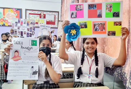 St. Mark's World School, Meera Bagh - World Humanitarian Day and World Photography Day : Click to Enlarge