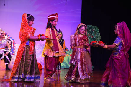 St. Mark's World School, Meera Bagh - Janmashtmi Celebrations : Click to Enlarge