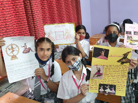 St. Mark's World School, Meera Bagh - World Dance Day 2022 : Click to Enlarge