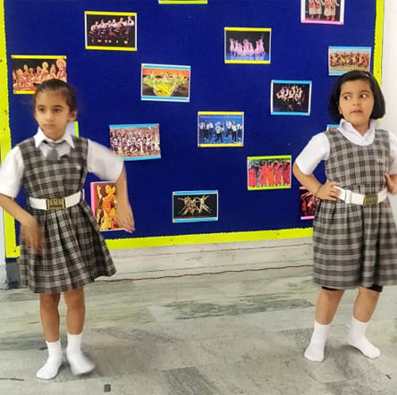 St. Mark's World School, Meera Bagh - International Dance Day celebrated by Classes 1 to 4 : Click to Enlarge
