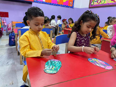St. Mark's World School, Meera Bagh - Baisakhi Celebrations by Class Sapling : Click to Enlarge