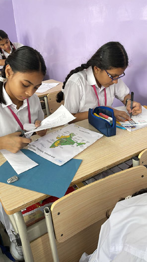 St. Mark's World School, Meera Bagh - International Biodiversity Day Activity : Click to Enlarge