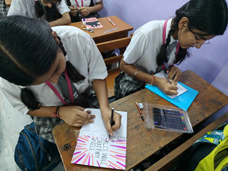 St. Mark's World School, Meera Bagh - Book Jacket Activity by Class 10 students : Click to Enlarge