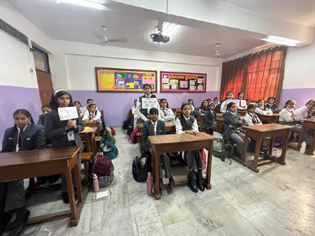 St. Mark's World School, Meera Bagh - Constitution Day of India : Click to Enlarge