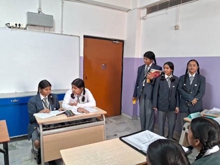 St. Mark's World School, Meera Bagh - Constitution Day of India : Click to Enlarge