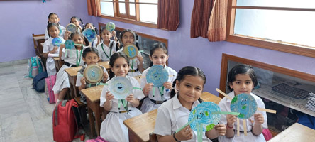 St. Mark's World School, Meera Bagh - Earth Day celebrations by Classes Seedling to 1 : Click to Enlarge