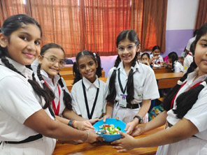 St. Mark's World School, Meera Bagh - World Food Day : Click to Enlarge
