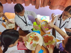 St. Mark's World School, Meera Bagh - World Food Day : Click to Enlarge