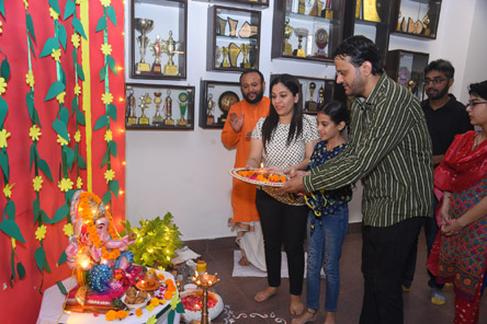 St.Marks World School, Meera Bagh - Ganesh Chathuti Celebrations : Click to Enlarge