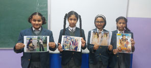 St. Mark's World School, Meera Bagh - National Girl Child Day : Click to Enlarge