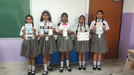 St. Mark's World School, Meera Bagh - World Heritage Day : Click to Enlarge