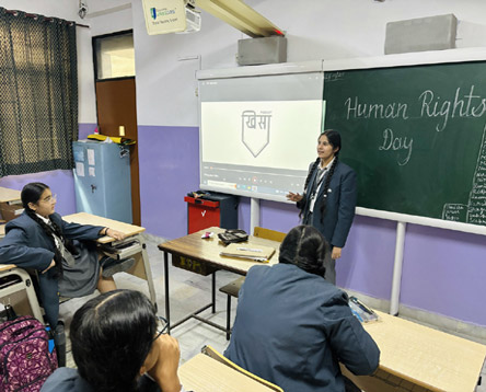 St. Mark's World School, Meera Bagh - Human Rights Day 2023 : Click to Enlarge