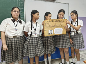 St. Mark's World School, Meera Bagh - Nelson Mandela Day Celebrations : Click to Enlarge