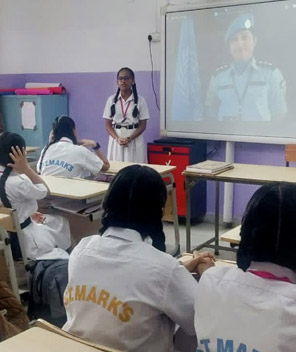 St. Mark's World School, Meera Bagh - International Day of UN Peacekeepers : Click to Enlarge