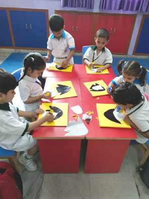 St. Mark's World School, Meera Bagh - World Penguin Day : Click to Enlarge