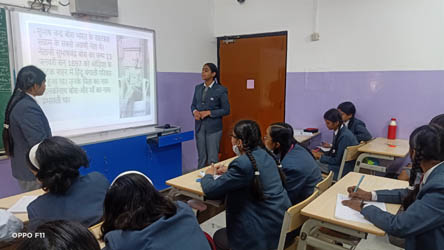 St. Mark's World School, Meera Bagh - Subhash Chandra Bose Jayanti : Click to Enlarge