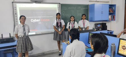 St. Mark's World School, Meera Bagh - National Technology Day Activity : Click to Enlarge