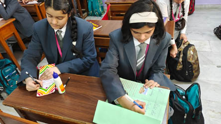 St. Mark's World School, Meera Bagh - National Tourism Day Activity : Click to Enlarge