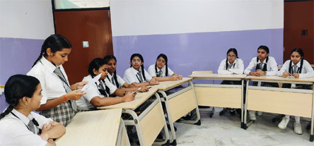 St. Mark's World School, Meera Bagh - UN Day 2023: Classes 11 & 12 : Click to Enlarge