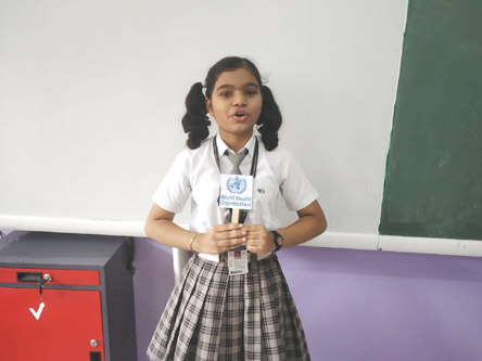 St. Mark's World School, Meera Bagh - UN Day 2023: Class 6 : Click to Enlarge