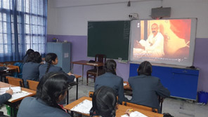 St. Mark's World School, Meera Bagh - Vishva Hindi Diwas : Click to Enlarge