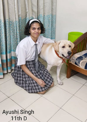 SMS Girls School, Meera Bagh - World Animal Day : Click to Enlarge