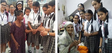 SMS Girls School, Meera Bagh - Community Service : Click to Enlarge