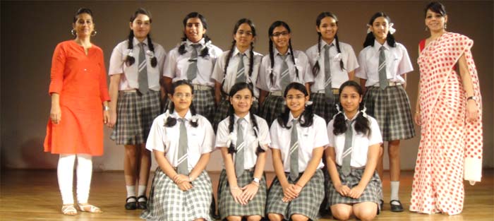 SMS, Girls School : Earth Day Celebration - Winners of the Video Making Competition - Click to Enlarge