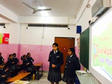 St. Mark's Girls School, Meera Bagh - Cleanliness drive : Click to Enlarge