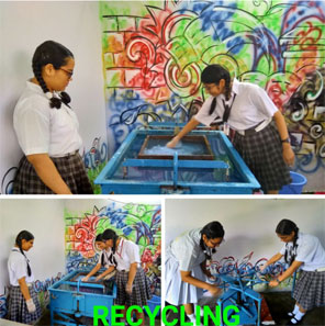 SMS Girls School, Meera Bagh - Waste Management : Click to Enlarge