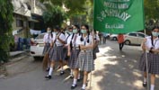SMS Girls School, Meera Bagh - Fit India Plogging Run : Click to Enlarge