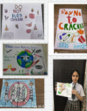 St. Mark's Girls School - Say no to Crackers : Anti Cracker Activity : Click to Enlarge