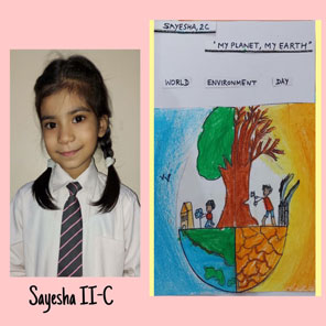 St. Mark's Girls School - World Environment Day : Click to Enlarge