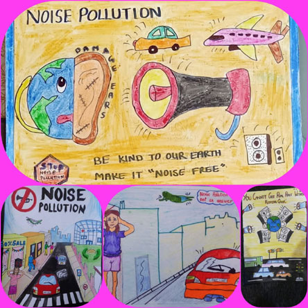 St. Mark's Girls School - Noise Pollution Activity : Click to Enlarge
