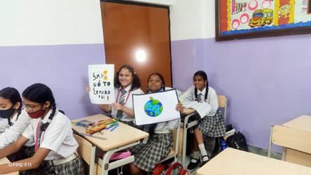 St. Mark's Girls School - Green Diwali : Click to Enlarge