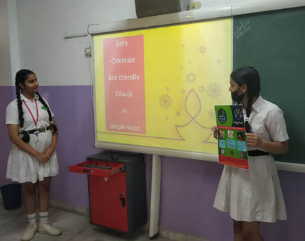 St. Mark's Girls School - Green Diwali : Click to Enlarge