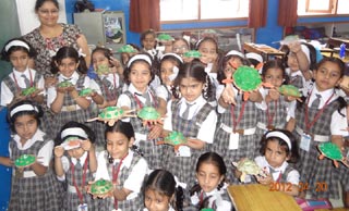 SMS, Girls School - Earth Day - Best of Waste (Class II) : Click to Enlarge