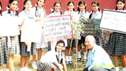 SMS Girls School - Plant a Tree : Click to Enlarge