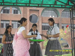 SMS, Girls School - Special Assembly : Click to Enlarge